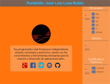 Tablet Screenshot of joseluislunarubio.net